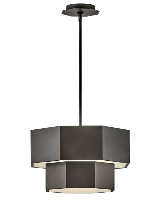 Hinkley 46991BX LED Convertible Flush Mount, Black Oxide
