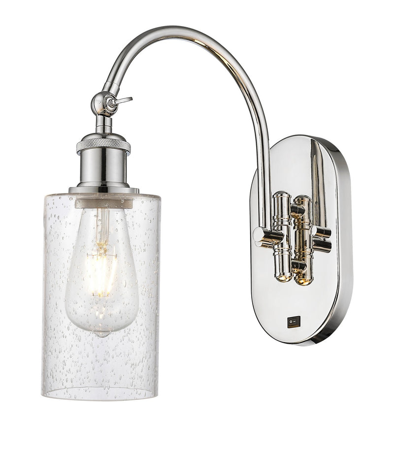 Innovations 518-1W-PN-G804 One Light Wall Sconce, Polished Nickel