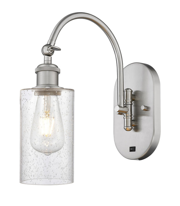 Innovations 518-1W-SN-G804 One Light Wall Sconce, Brushed Satin Nickel