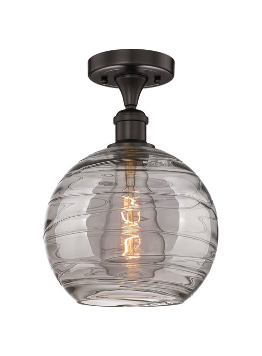 Innovations 616-1F-OB-G1213-10SM One Light Semi-Flush Mount, Oil Rubbed Bronze