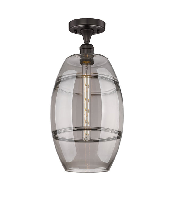 Innovations 616-1F-OB-G557-10SM One Light Semi-Flush Mount, Oil Rubbed Bronze