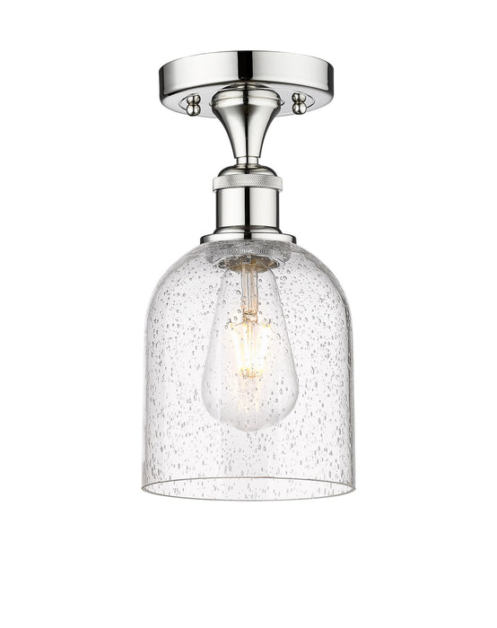 Innovations 616-1F-PC-G558-6SDY One Light Semi-Flush Mount, Polished Chrome