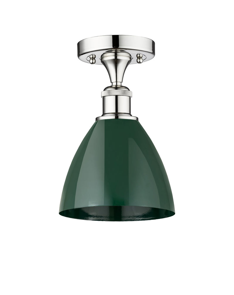 Innovations 616-1F-PC-MBD-75-GR One Light Semi-Flush Mount, Polished Chrome