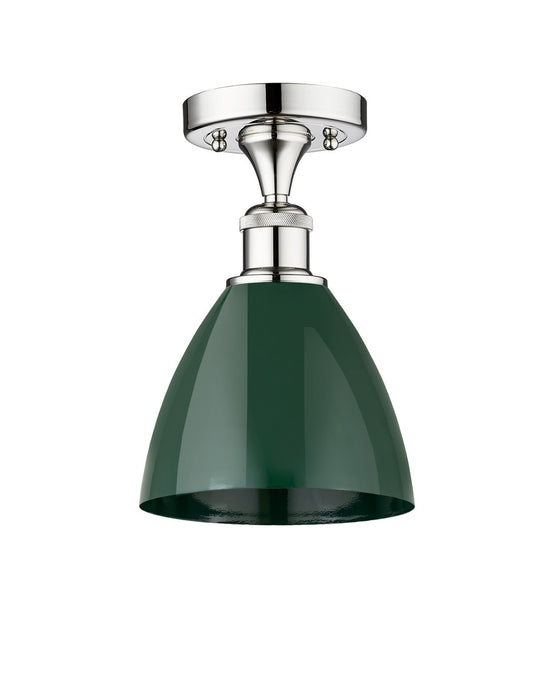 Innovations 616-1F-PC-MBD-75-GR One Light Semi-Flush Mount, Polished Chrome