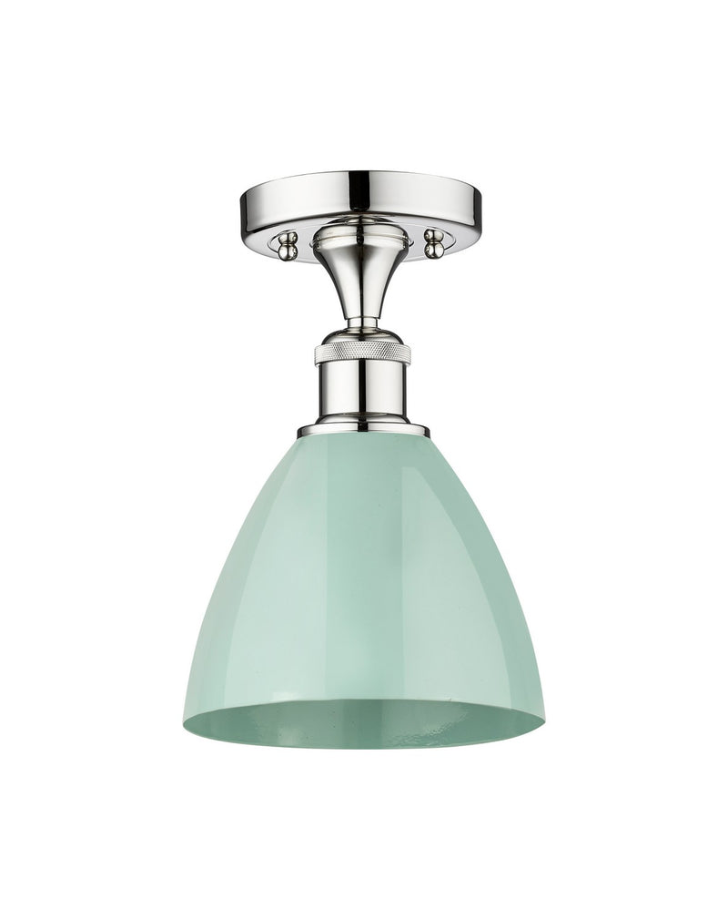 Innovations 616-1F-PC-MBD-75-SF One Light Semi-Flush Mount, Polished Chrome