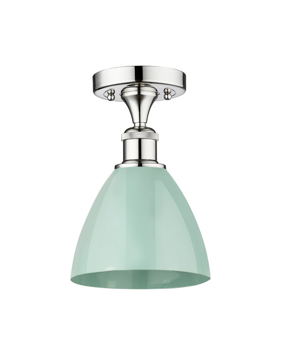 Innovations 616-1F-PC-MBD-75-SF One Light Semi-Flush Mount, Polished Chrome