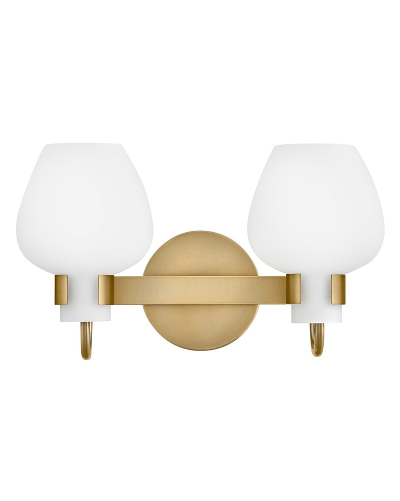 Hinkley 50952HB LED Vanity, Heritage Brass
