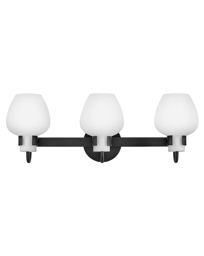 Hinkley 50953BK LED Vanity, Black
