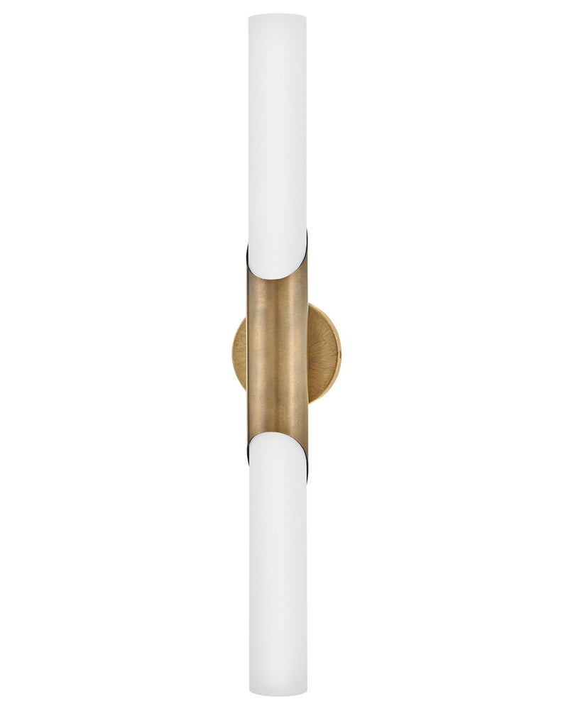 Hinkley 51383THB LED Vanity, Textured Heritage Brass