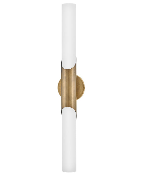 Hinkley 51383THB LED Vanity, Textured Heritage Brass