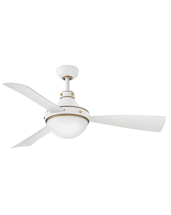 Hinkley 905950FMW-LWD 50" LED Smart Fan, Matte White
