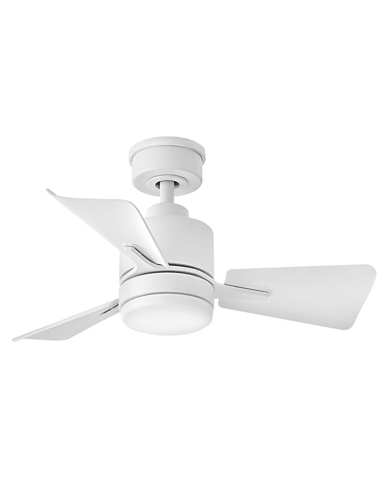 Hinkley 906030FMW-LDA 30" LED Fan, Matte White