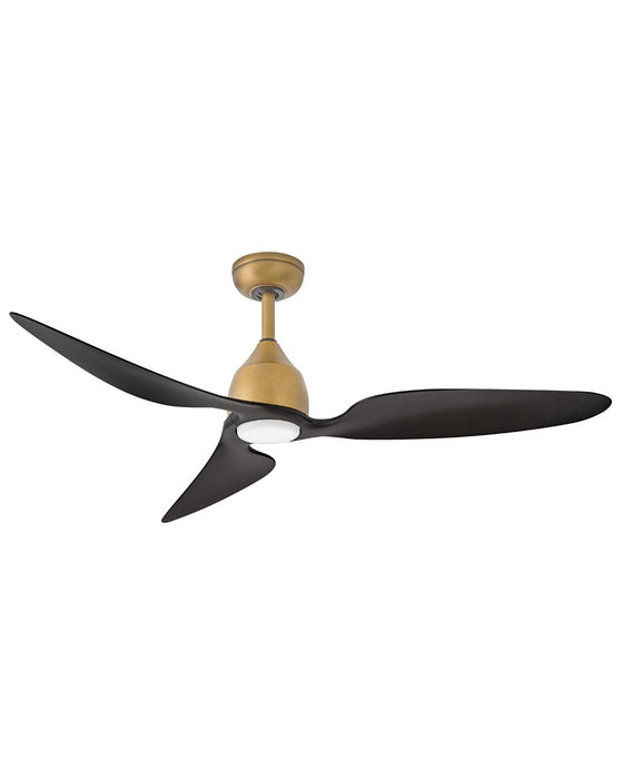 Hinkley 906352FHB-LWD 52" Smart Fan, Heritage Brass