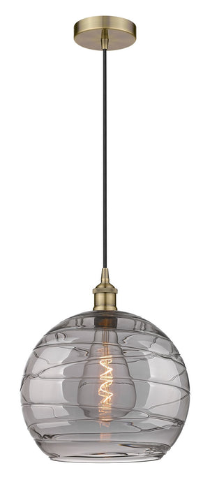 Innovations 616-1P-AB-G1213-14SM One Light Pendant, Antique Brass