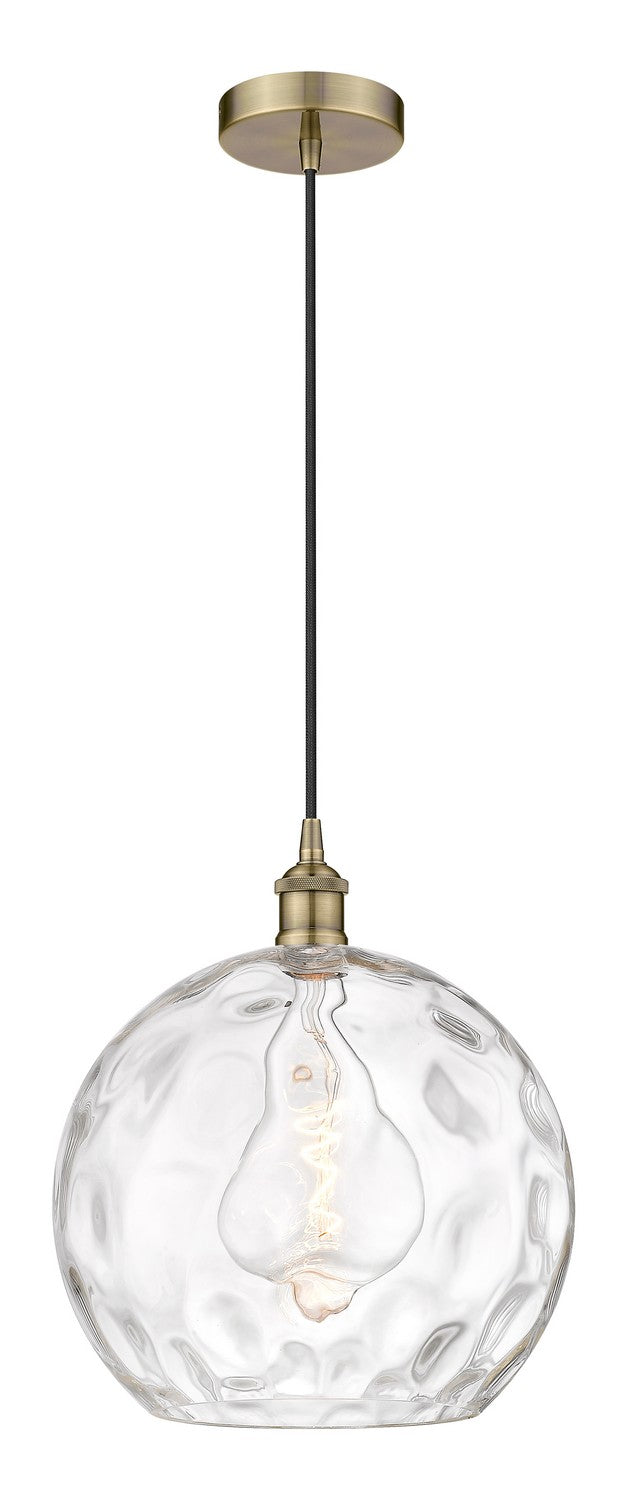 Innovations 616-1P-AB-G1215-14 One Light Pendant, Antique Brass
