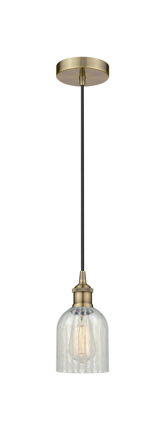 Innovations 616-1P-AB-G2511 One Light Mini Pendant, Antique Brass