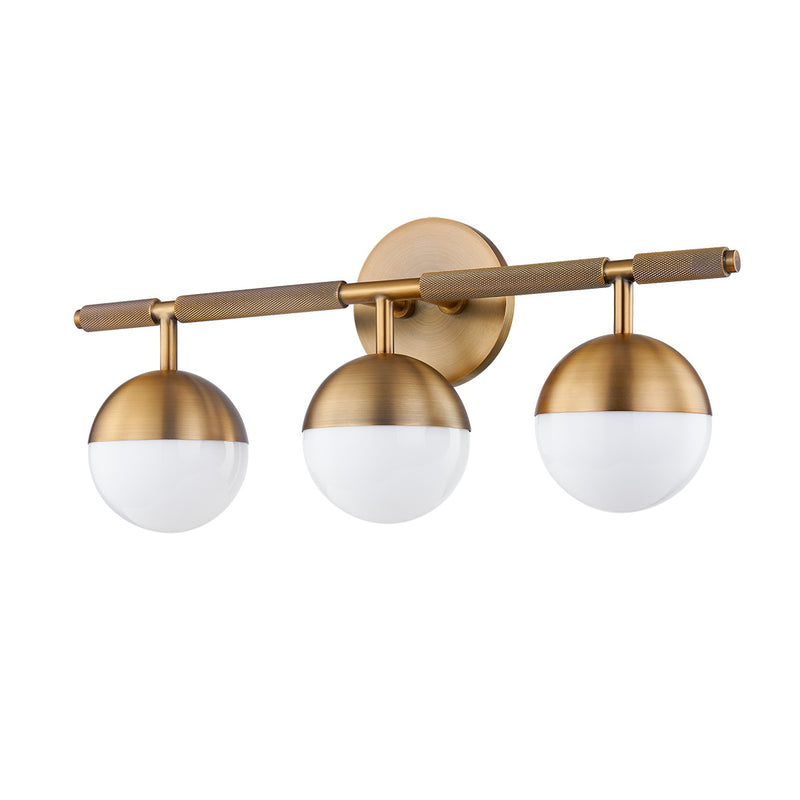 Troy Lighting B1408-PBR Three Light Bath And Vanity, Patina Brass
