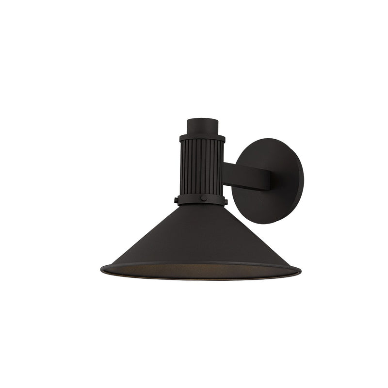 Troy Lighting B1409-TBK One Light Outdoor Wall Sconce, Textured Black