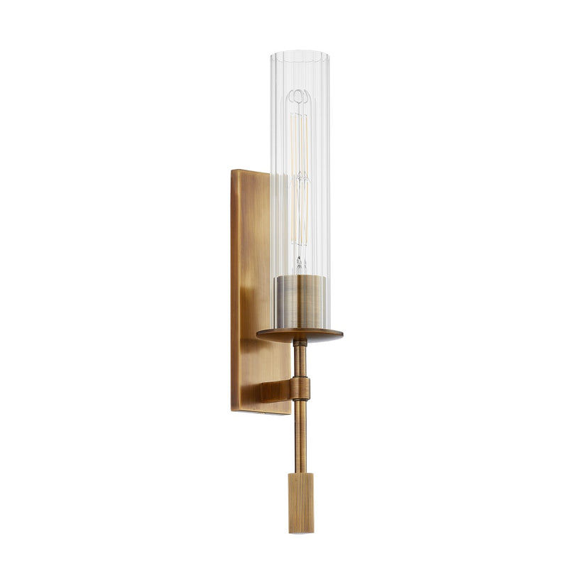 Troy Lighting B1519-PBR One Light Wall Sconce, Patina Brass