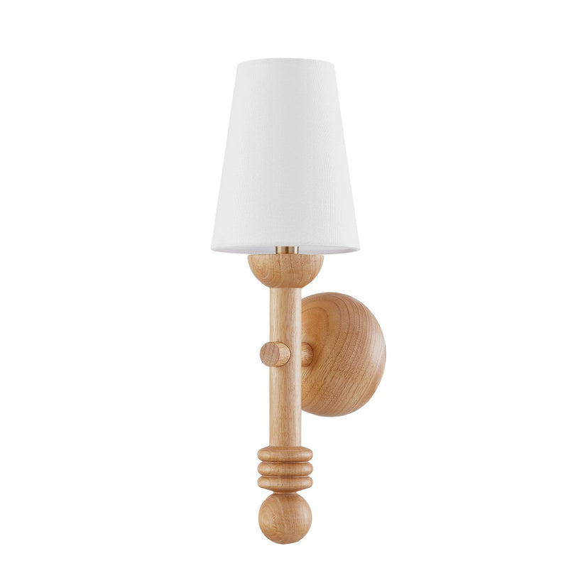 Troy Lighting B2019-PBR One Light Wall Sconce, Patina Brass