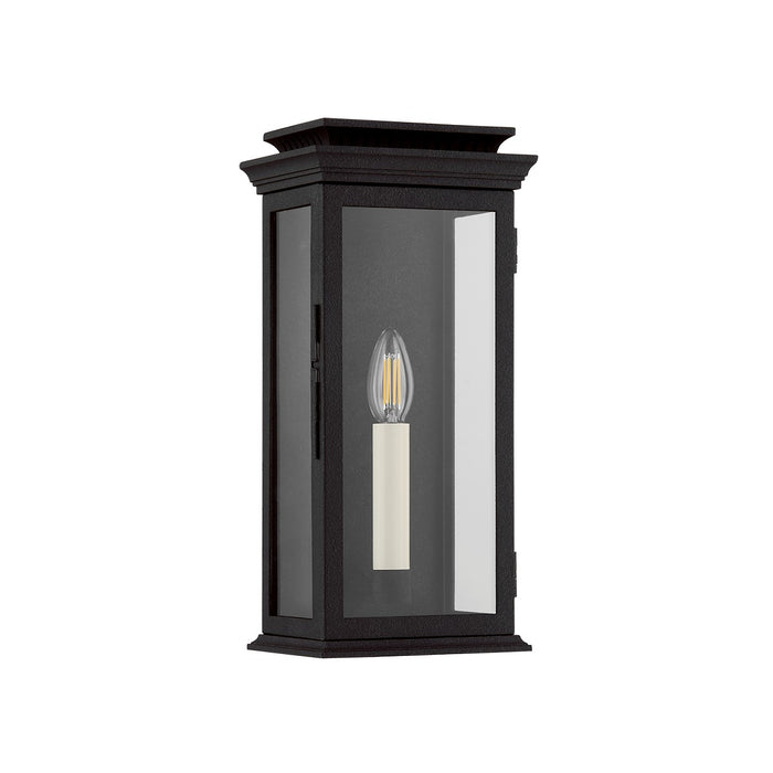 Troy Lighting B2515-FOR One Light Outdoor Wall Sconce, Forged Iron