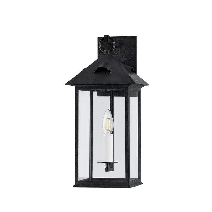 Troy Lighting B4918-FOR One Light Outdoor Wall Sconce, Forged Iron