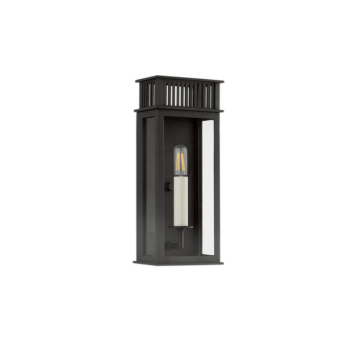 Troy Lighting B6013-TBK One Light Outdoor Wall Sconce, Textured Black