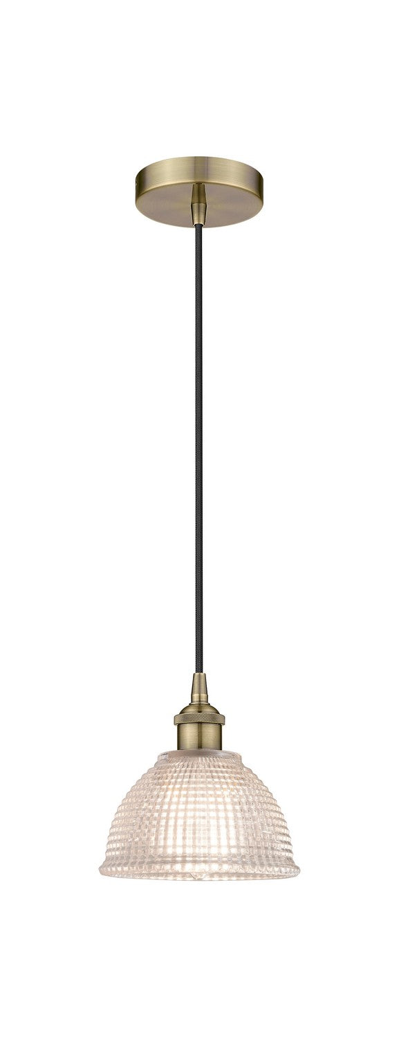 Innovations 616-1P-AB-G422 One Light Mini Pendant, Antique Brass