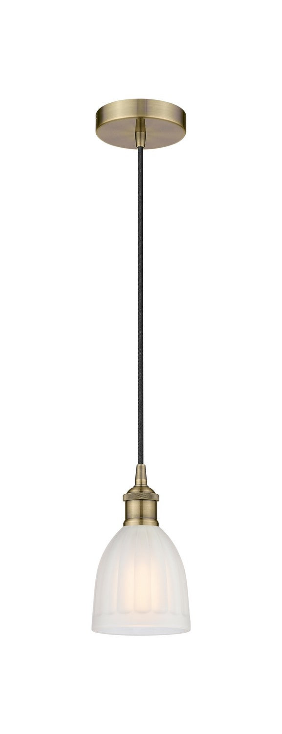 Innovations 616-1P-AB-G441 One Light Mini Pendant, Antique Brass