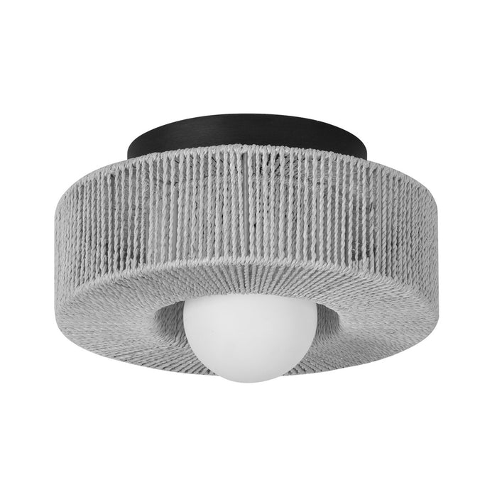 Troy Lighting C1104-BRL One Light Flush Mount, Bronze Leaf