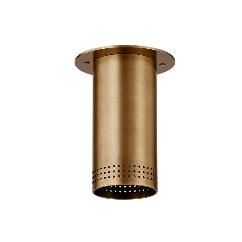 Troy Lighting C1505-PBR One Light Flush Mount, Patina Brass