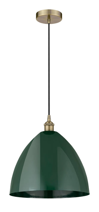 Innovations 616-1P-AB-MBD-16-GR One Light Mini Pendant, Antique Brass