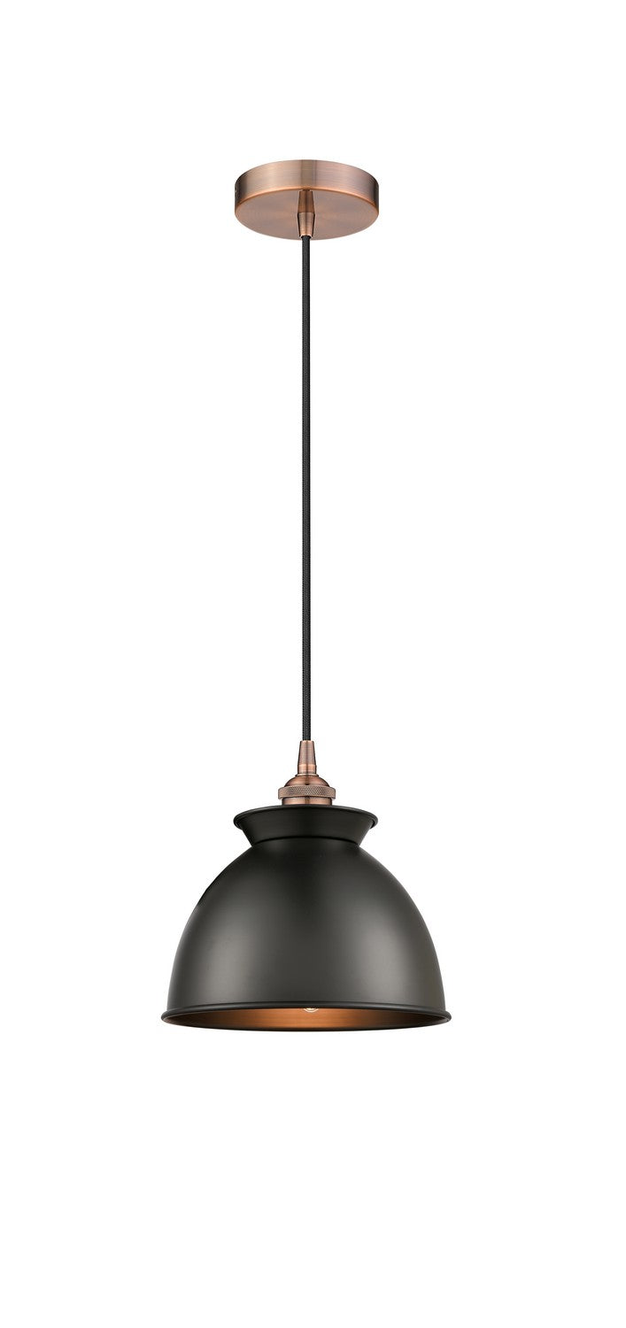 Innovations 616-1P-AC-M14-BK One Light Mini Pendant, Antique Copper