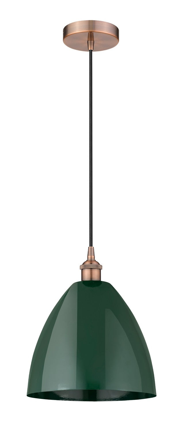 Innovations 616-1P-AC-MBD-12-GR One Light Mini Pendant, Antique Copper
