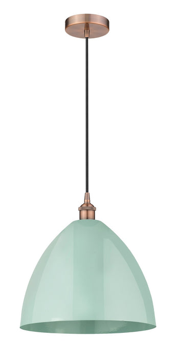 Innovations 616-1P-AC-MBD-16-SF One Light Mini Pendant, Antique Copper