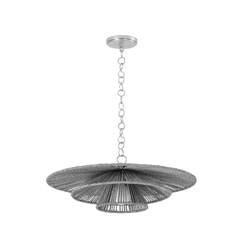 Troy Lighting F1724-VGL One Light Pendant, Vintage Gold Leaf