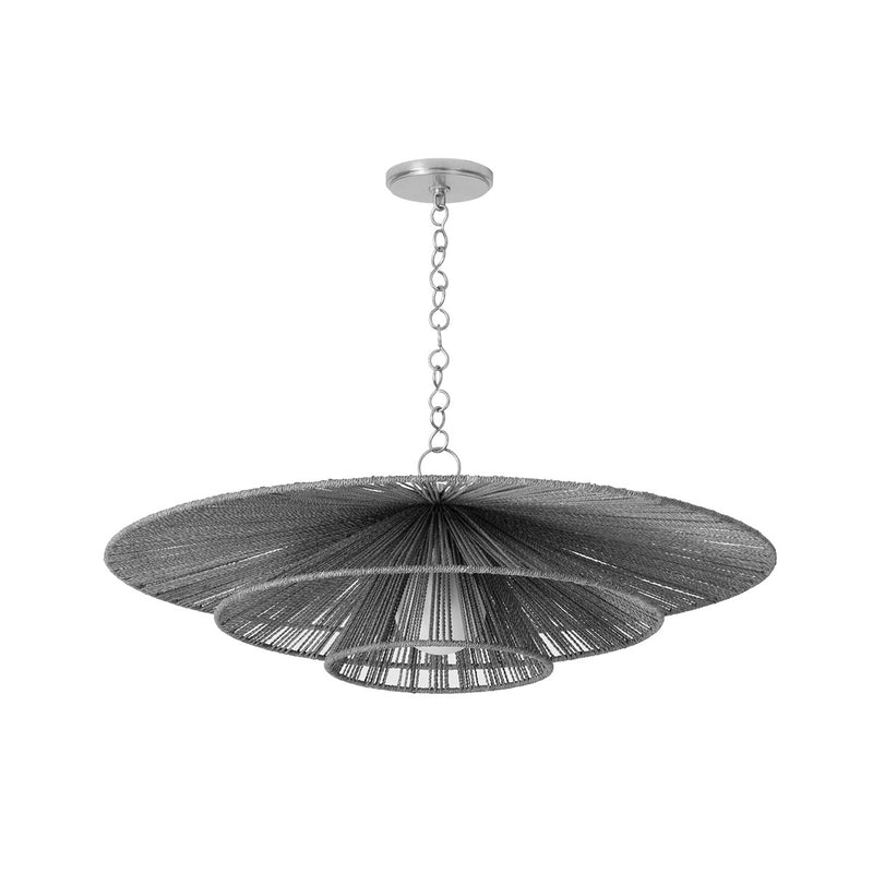Troy Lighting F1736-VGL One Light Pendant, Vintage Gold Leaf