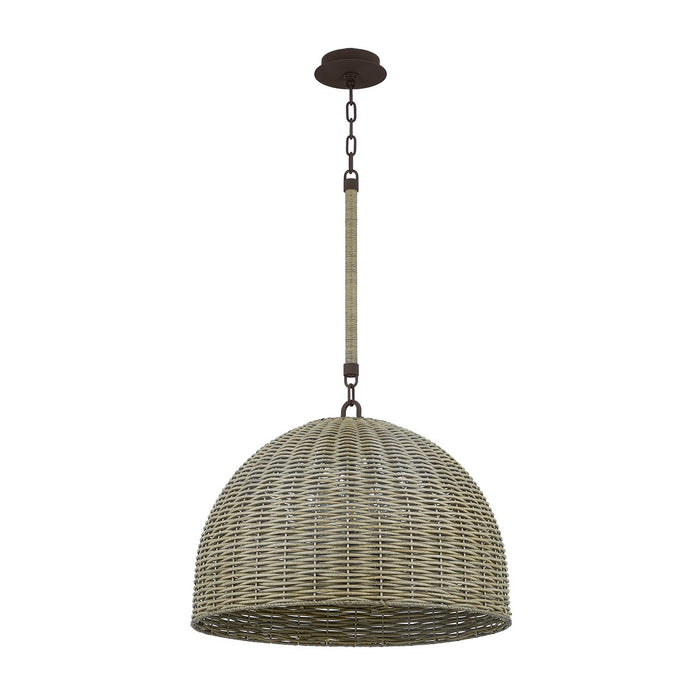 Troy Lighting F2024-TBZ Three Light Outdoor Pendant, Textured Bronze