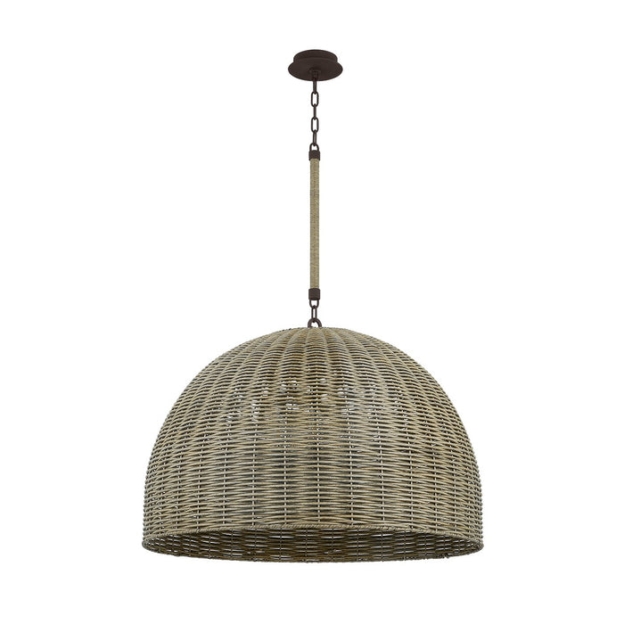 Troy Lighting F2034-TBZ Five Light Outdoor Pendant, Textured Bronze