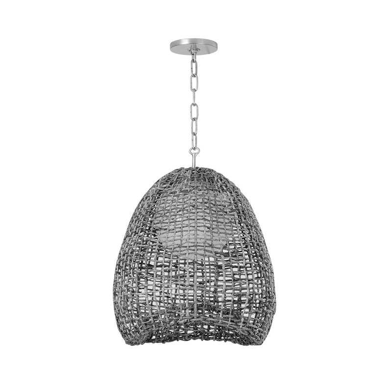 Troy Lighting F2316-VGL One Light Pendant, Vintage Gold Leaf