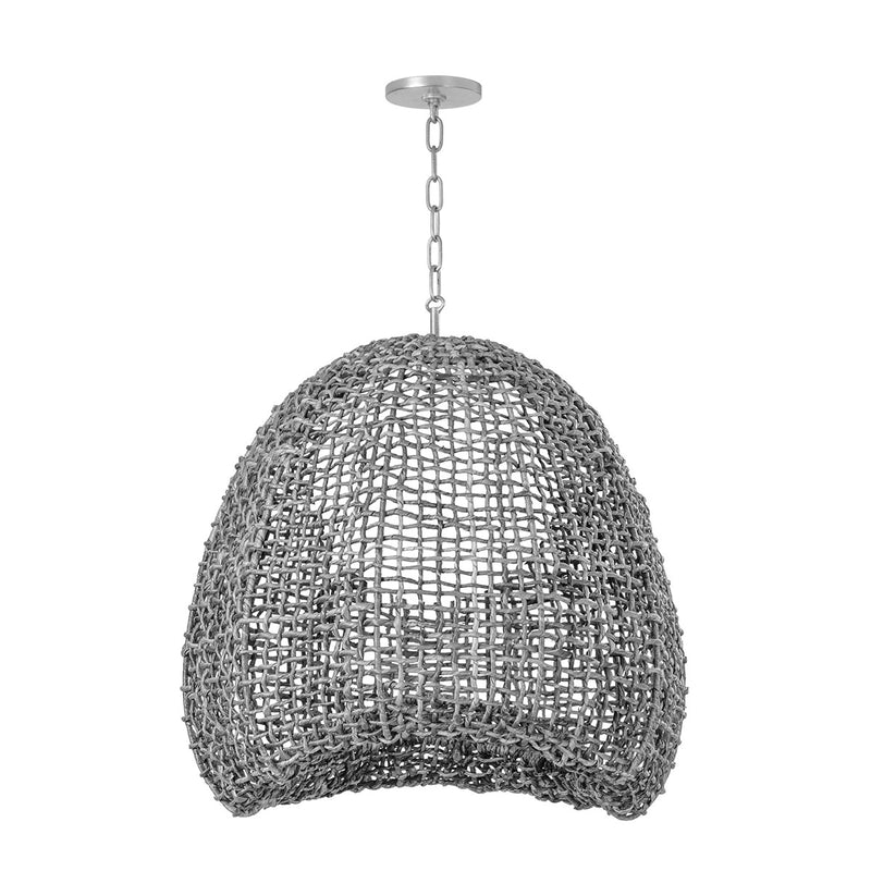 Troy Lighting F2324-VGL One Light Pendant, Vintage Gold Leaf