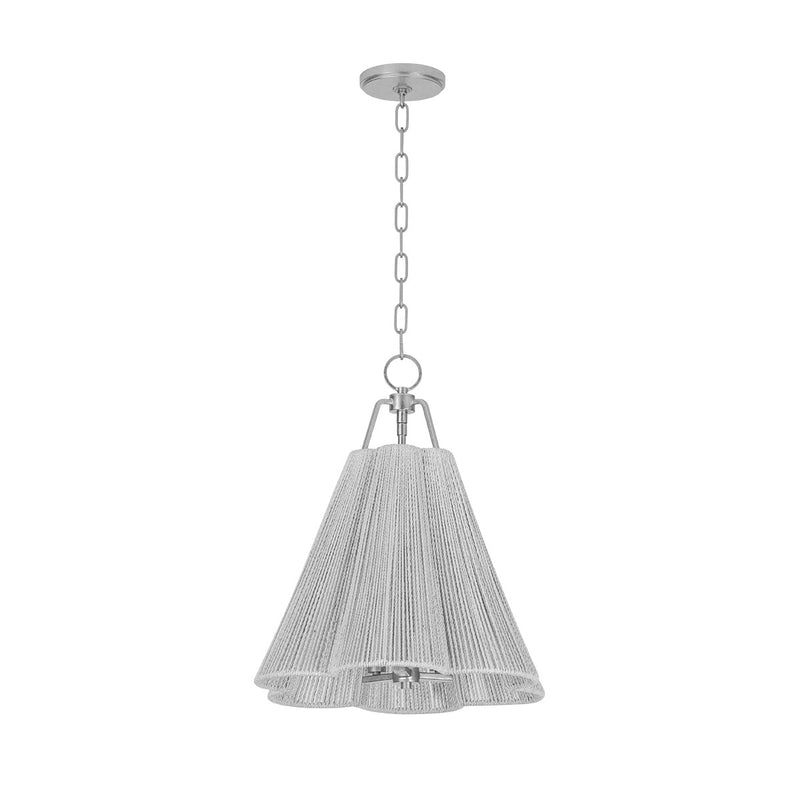 Troy Lighting F3418-VGL Three Light Pendant, Vintage Gold Leaf