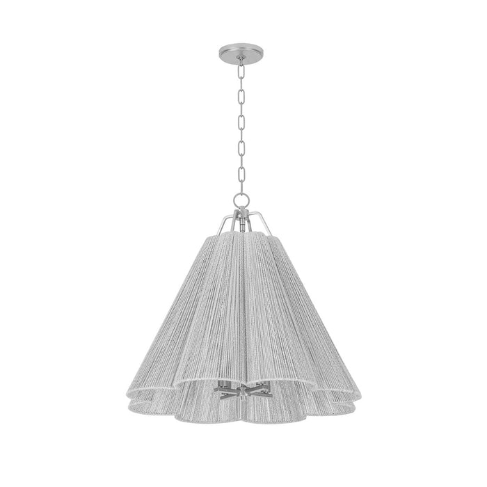 Troy Lighting F3428-VGL Four Light Pendant, Vintage Gold Leaf
