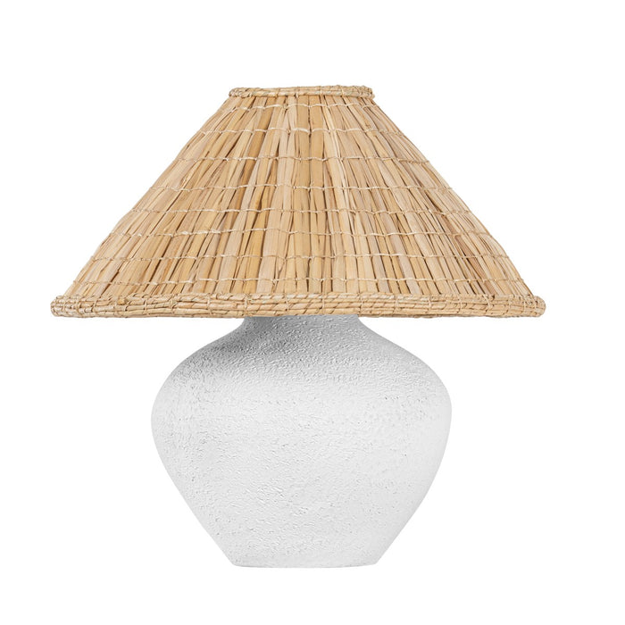 Troy Lighting PTL1520-PBR One Light Table Lamp, Patina Brass