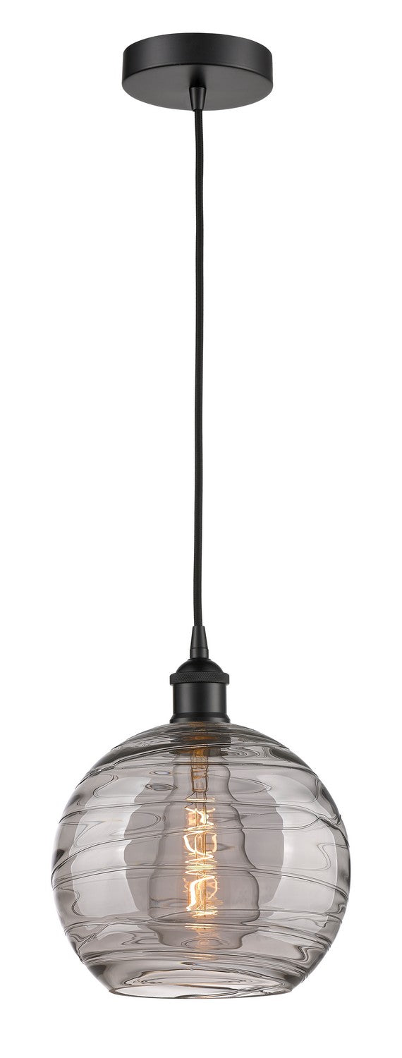 Innovations 616-1P-BK-G1213-10SM One Light Mini Pendant, Matte Black