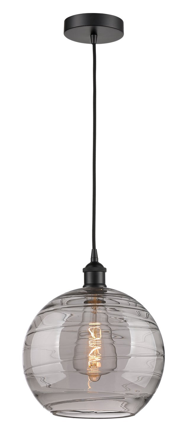 Innovations 616-1P-BK-G1213-12SM One Light Mini Pendant, Matte Black