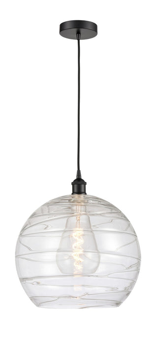 Innovations 616-1P-BK-G1213-14 One Light Pendant, Matte Black