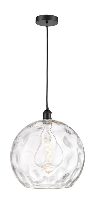 Innovations 616-1P-BK-G1215-14 One Light Pendant, Matte Black