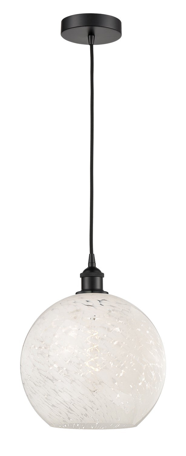 Innovations 616-1P-BK-G1216-12WM LED Mini Pendant, Matte Black