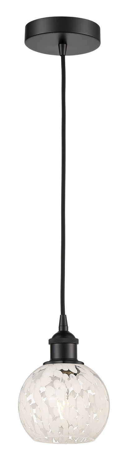 Innovations 616-1P-BK-G1216-6WM LED Mini Pendant, Matte Black
